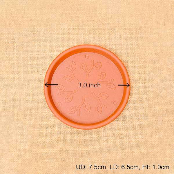 3 inch (8 cm) Grower Round Plastic Pot