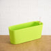 12 inch (30 cm) gw 04 self watering rectangle plastic planter (green) 