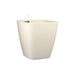 15.5 inch (39 cm) gw 09 self watering square plastic planter (ivory) 