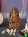 eco friendly clay ganesha with air purifier plants 