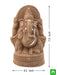 eco - friendly ganesha with oxygen enriching indoor garden