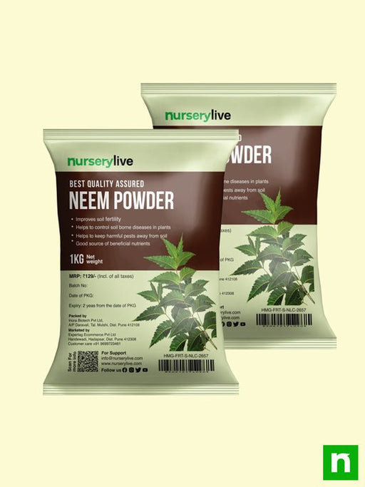 neem cake - 1 kg (set of 2)