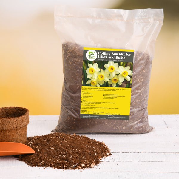 potting soil mix for lilies and bulbs - 5 kg