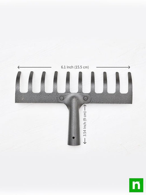 garden rake brazilian type no. mmi - 98 (10 teeth)