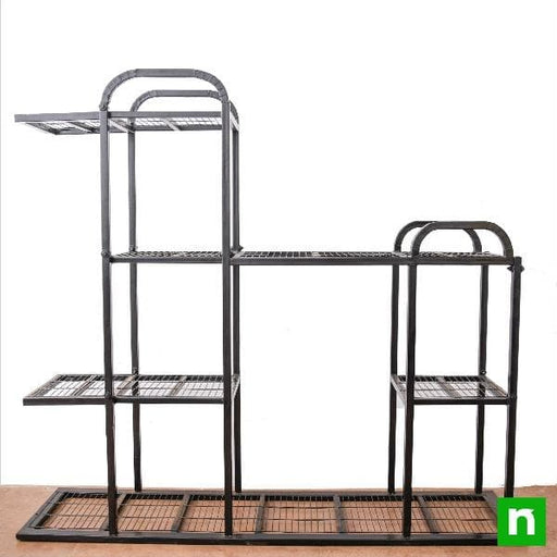 metal planter stand no. nl0137b (rack curved top 