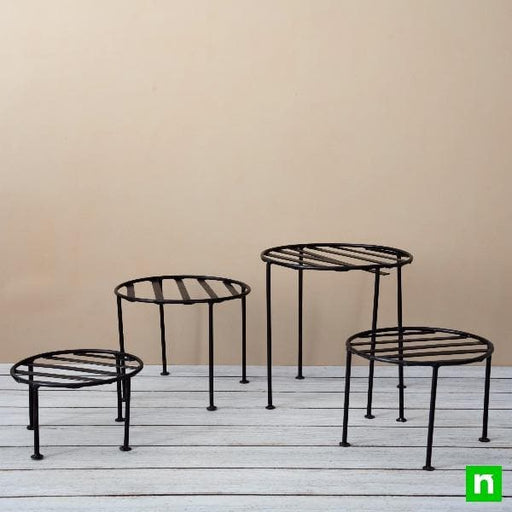 metal planter stands (round 