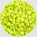 aquarium pebbles (lime yellow - 1 kg