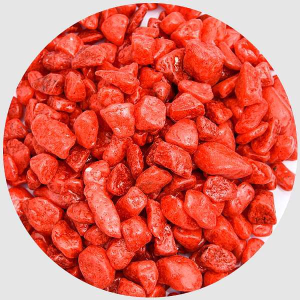 aquarium pebbles (red - 1 kg