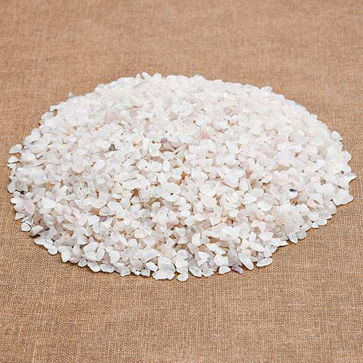 crystal chips pebbles (white - 1 kg