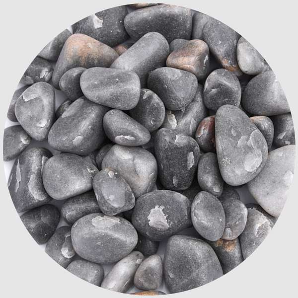 garden pebbles (grey - 1 kg