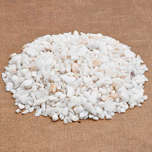 marble chips pebbles (white - 1 kg