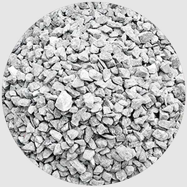 natural chips pebbles (grey - 1 kg