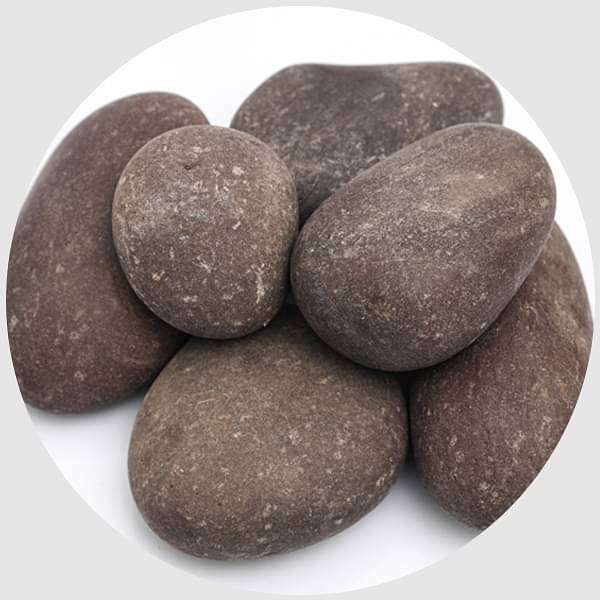 river pebbles (brown - 2 kg