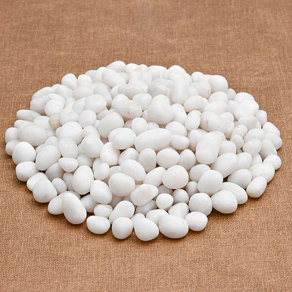 super marble pebbles (white - 1 kg