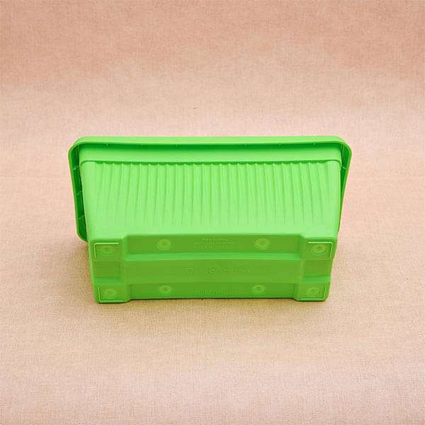 11.8 inch (30 cm) bello window planter no. 30 rectangle plastic pot (green) (set of 6) 