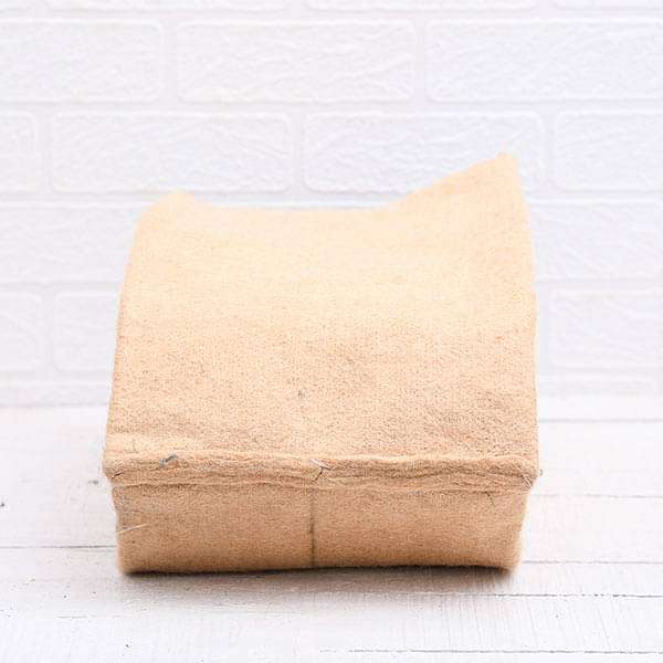 12 inch (30 cm) eco friendly jute grow bag (brown) (set of 2) 