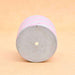 4 inch (10 cm) circlet grey concrete pot (rustic pink) 