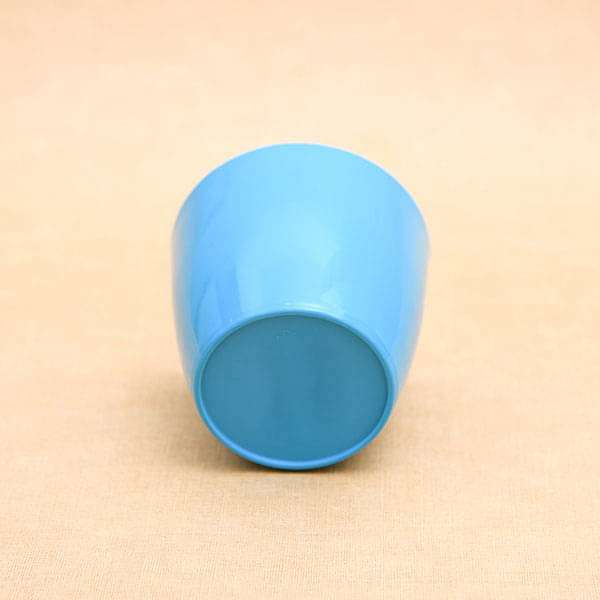 6.3 inch (16 cm) valencia 16 round plastic planter (sky blue) (set of 6) 